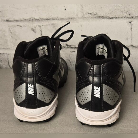 Nike Keystone Low 375561-011 Black Baseball Softball Cleats. - Picture 4 of 10